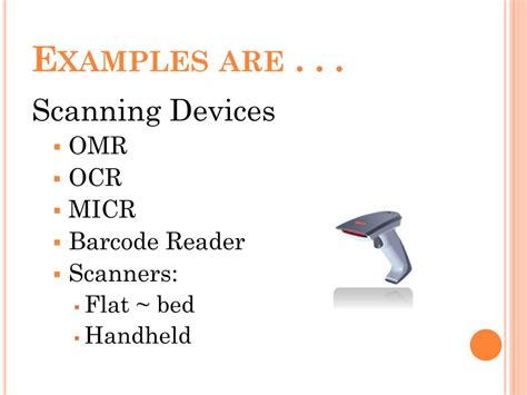 PPT - Scanning Devices / Direct Input Devices PowerPoint Presentation ...