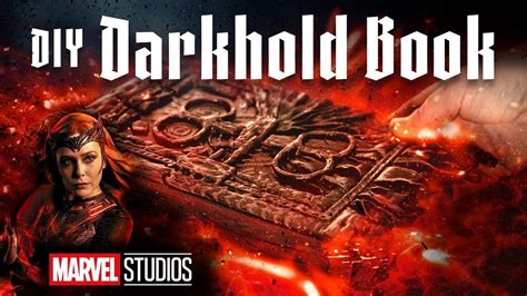 DIY Darkhold Book (from WandaVision & Doctor Strange)! - YouTube | Diy doctor, Doctor strange ...