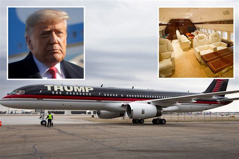 Trump reveals his iconic Boeing-757 plane dubbed 'Trump Force One' will ...