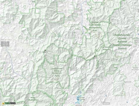 Chattahoochee-Oconee National Forest - Chatooga Hiking Trails | Trailforks