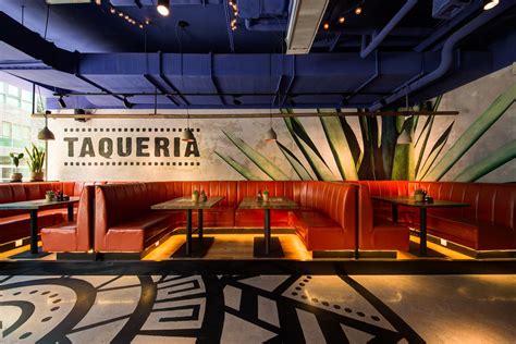 Qmex taqueria Design by Studio Coromoto AD | Mexican restaurant decor ...