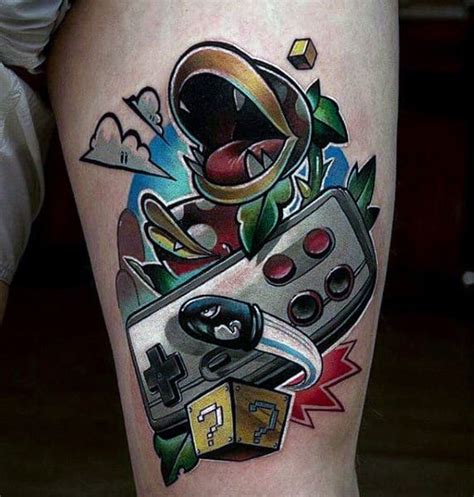 Video game tattoos designs photos