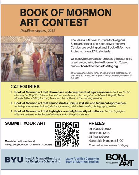 Book of Mormon Art Contest - Book of Mormon Art Catalog