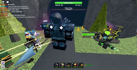 Fallen guardian is just standing there... Menicinly! : r/TDS_Roblox