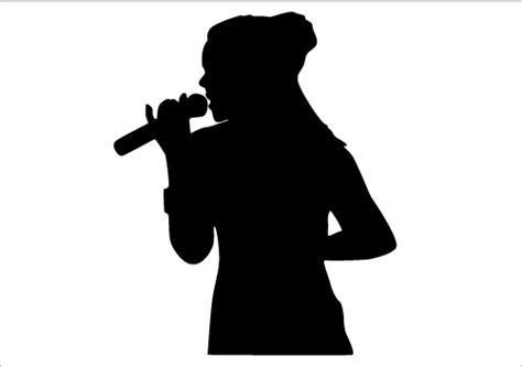 Free Silhouette Singing Cliparts, Download Free Silhouette Singing Cliparts png images, Free ...