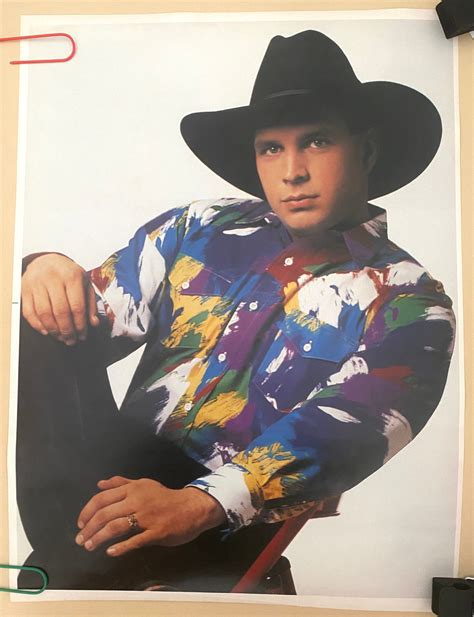 Garth Brooks Beyond The Season Original 1992 Vintage Album Promo Poster ...