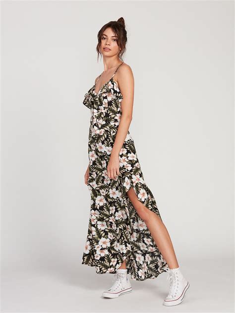 Coco Maxi Dress - Black Combo – Volcom US