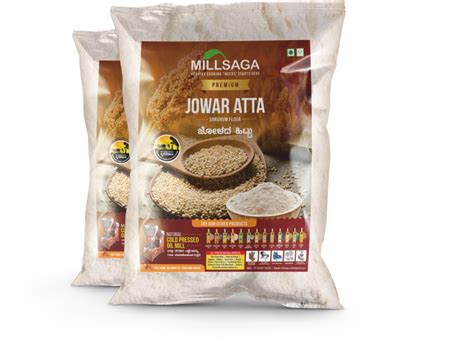 Jowar Flour - 1 Kg - MillSaga