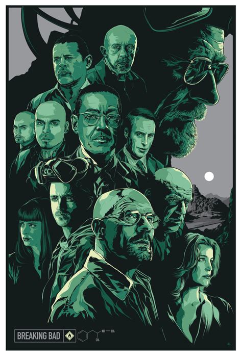 Breaking Bad Poster by Ken Taylor – Postersandtoys.com