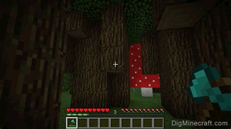 Minecraft Oak Wood Log - Minecraft Tutorial & Guide