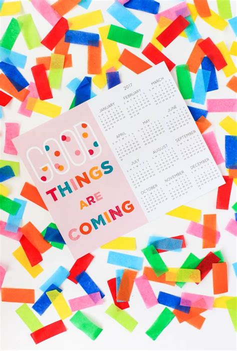 12 Free Printable Desktop Calendars To Help You Rock the New Year - Curbly