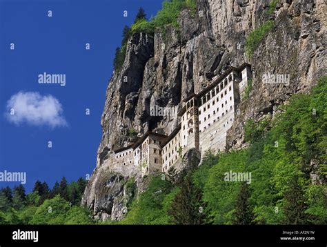 Sumela Monastery , Zigana Mountains Trabzon Turkey Stock Photo - Alamy