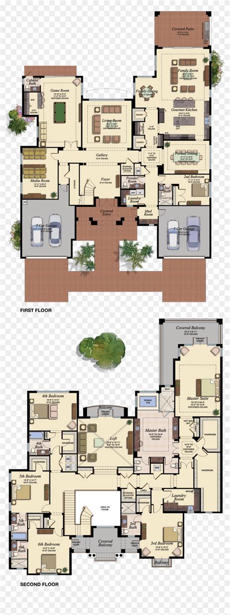 6 Bedroom House Floor Plans - Home Alqu