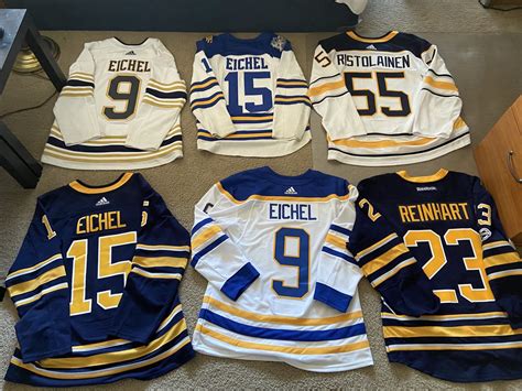 Here it is, my Buffalo Sabres jersey collection with all my favorite ...