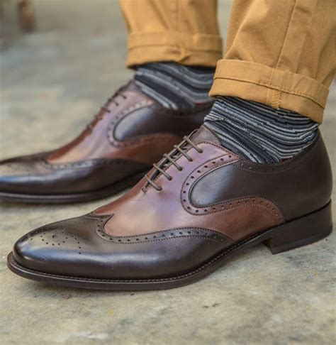 A Man's Guide to Wingtip Dress Shoes | How Full Brogue Shoes Fit Into ...