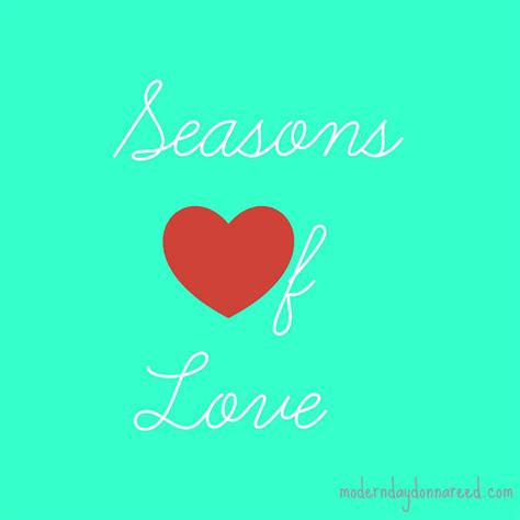 Seasons of Love | Confessions of a Stay-At-Home Mom