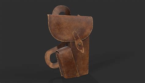 ArtStation - Old Leather Bag