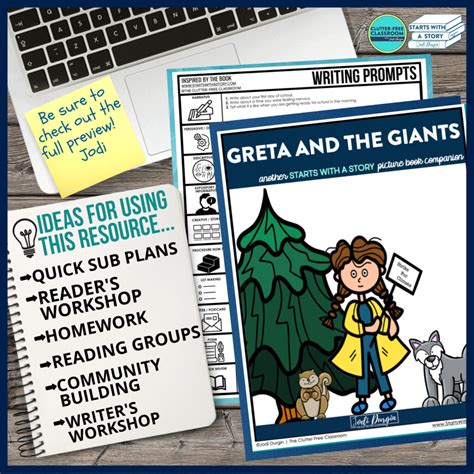 Greta and the Giants Activities and Lesson Plans for 2025 - Teaching with Jodi Durgin and Company