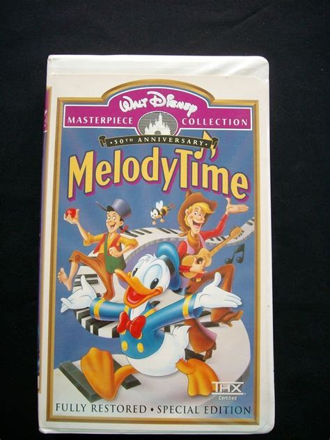 Melody Time (VHS, 1998) for sale online | eBay | Disney classics collection, Classic disney, Disney