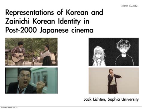 (PDF) Representations of Korean and Zainichi Korean Identity in Post ...