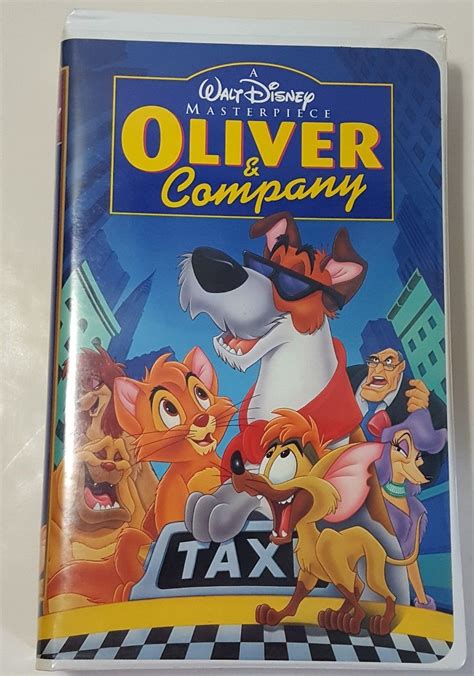 Oliver and Company (VHS, 1996) Walt Disney Masterpiece - Records, Tapes, CDs