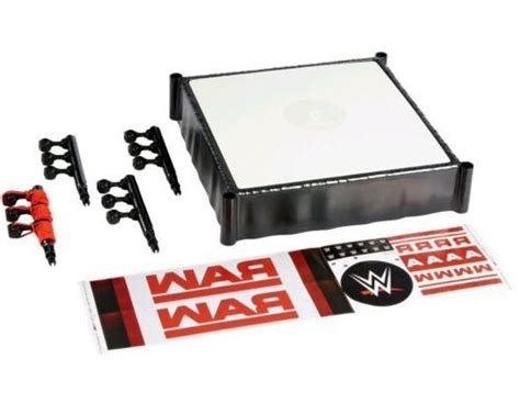 WWE Raw Superstar Ring 14" Mattel Wrestling Acti