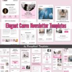 Elegant Canva Newsletter Templates – MasterBundles