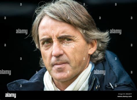 Roberto Mancini, Manchester City manager Stock Photo - Alamy