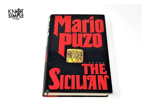 The Sicilian by Mario Puzo the Godfather Book 2 - Etsy