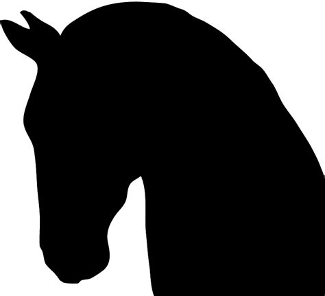 Horse Head Silhouette Patterns - ClipArt Best