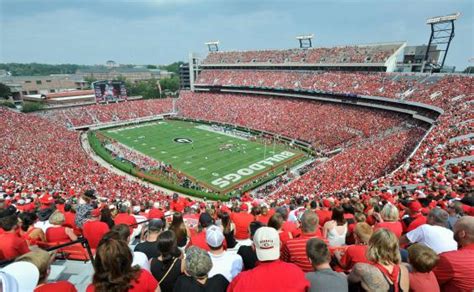 Georgia Bulldogs planning to have football fans between the hedges ...