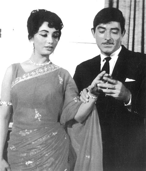 Sadhana and Raaj Kumar. | Old film stars, Raaj kumar, Once upon a time