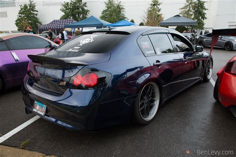 Blue Infiniti G37 Sedan - BenLevy.com