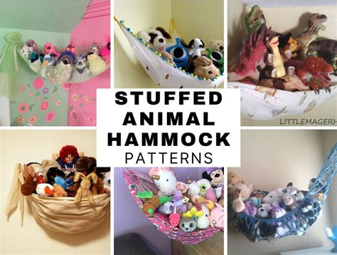 DIY Hammock For Stuffed Animals To Keep Them Off The Floor ⋆ Hello Sewing