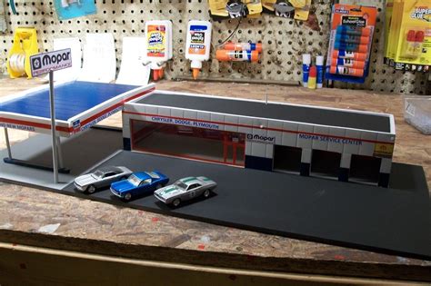 Porsche Dealership Diorama