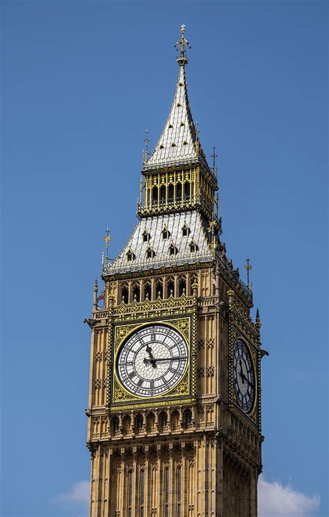 Clock Tower of the Palace of Westminster Photograph by David L Moore ...