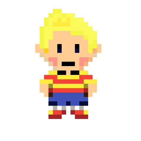 Editing Mother 3 - Lucas Hd Sprite - Free online pixel art drawing tool ...