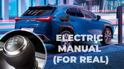 Toyota's Manual Transmission For Electric Cars Is Already Amazing