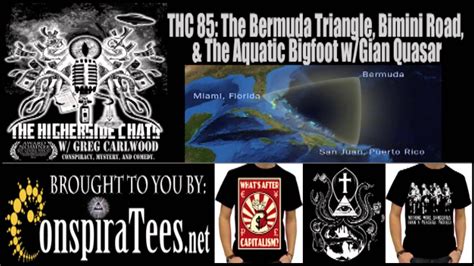 Higherside Chats 95: The Bermuda Triangle, Bimini Road, & The Aquatic Bigfoot w/ Gian Quasar ...