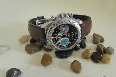 Chronograph Diving Watch Limited Edition 1 Stock Photo - Image of movement, rare: 184329476