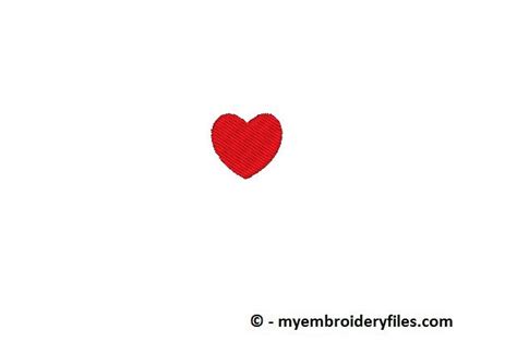 Heart – mini | Heart machine embroidery, Embroidery files, Free embroidery