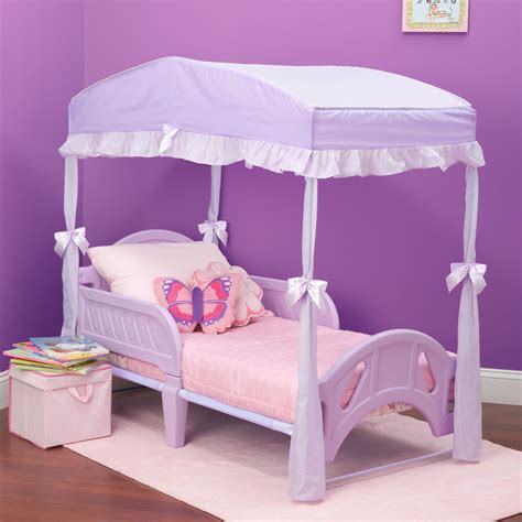 Delta Children Children's Girls Canopy for Toddler Bed & Reviews | Wayfair