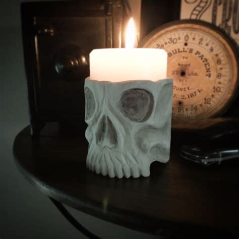 Skull Candle Holder - PVC - Instructables