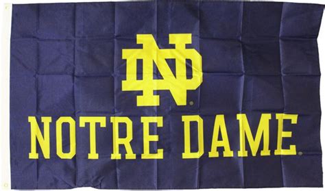 Buy Notre Dame - 3' x 5' NCAA Polyester Flag | Flagline