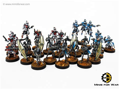 Star Wars: Legion - BX-series Droid Commandos & ARC Troopers - Minis For War Painting Studio