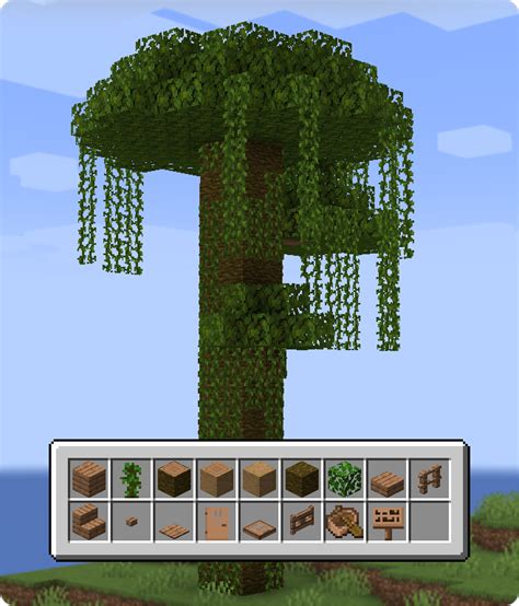 Types of Trees in Minecraft | Lookingforseed.com