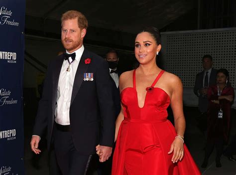 Meghan Markle and Prince Harry Honor Veterans at Intrepid Gala