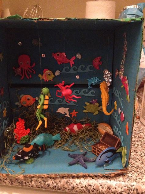 Diorama a little kid made. Kindergarten Projects, Science Projects For Kids, Fair Projects ...