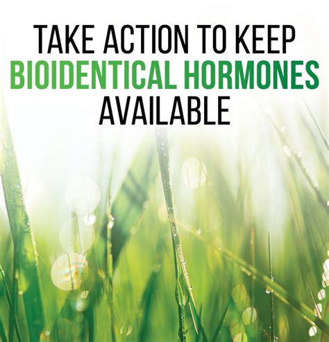 Take Action to Keep Bioidentical Hormones Available | Medical Age Management