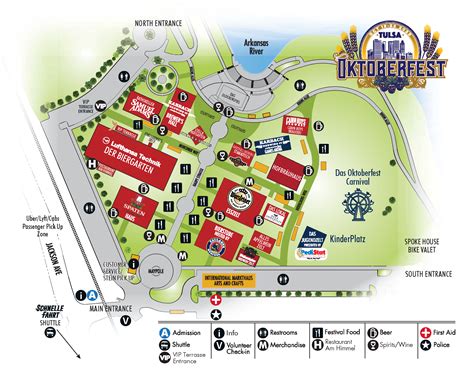 Festival Map - Tulsa Oktoberfest